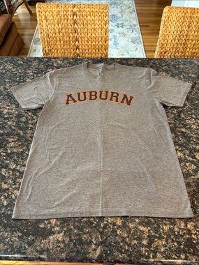 Auburn Gray Men's Crewneck T-Shirt